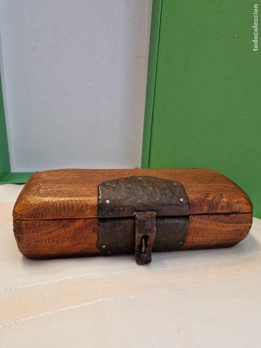 Segunda mano: BONITO COFRE DE MADERA. MEDIDA 22*10