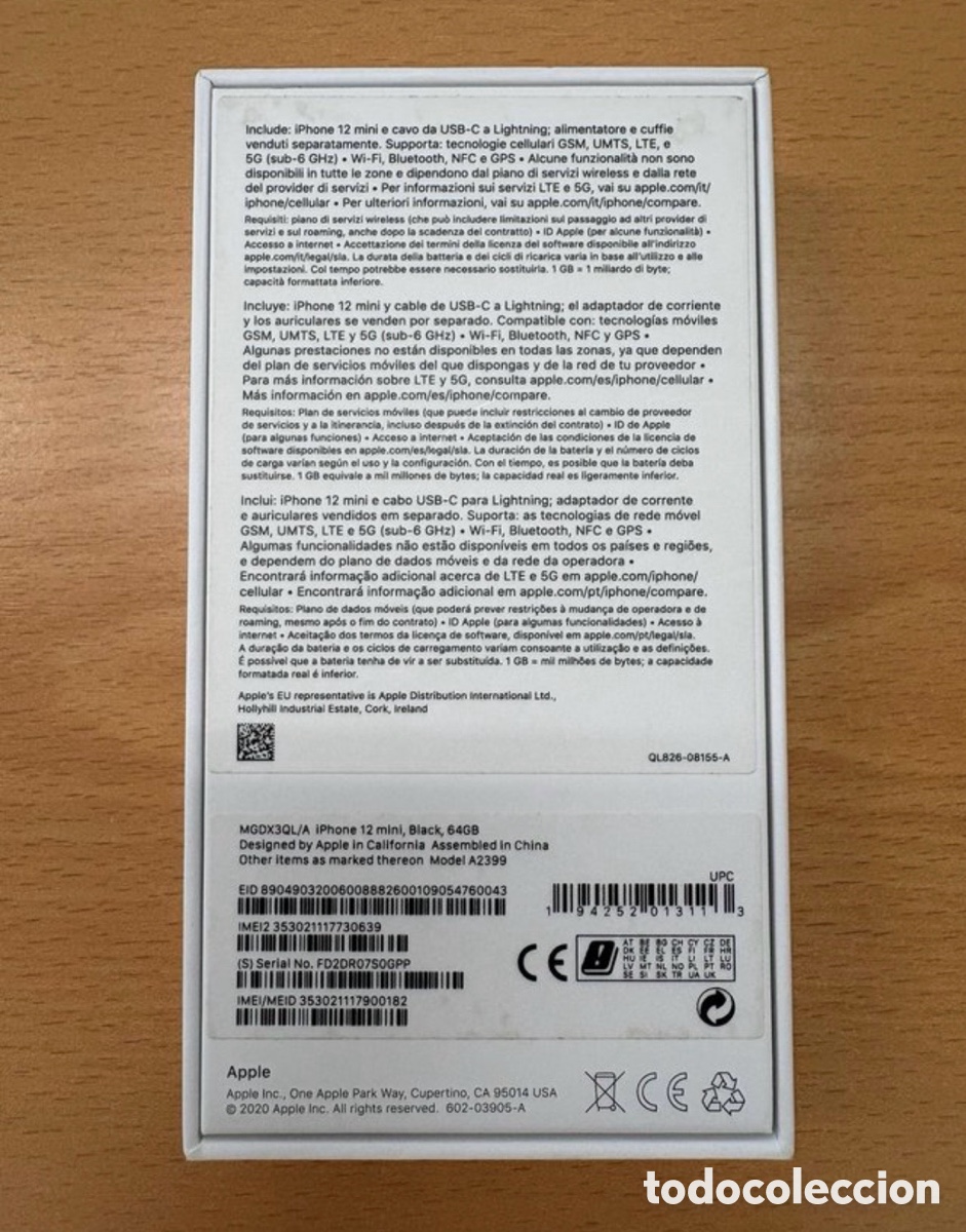 Segunda mano: iPhone 12 Mini Negro 64 Gb - Foto 5