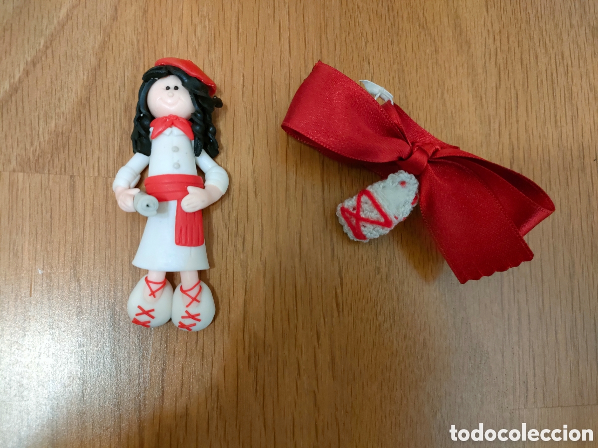 Segunda mano: Dos BROCHES fiestas Sanfermines