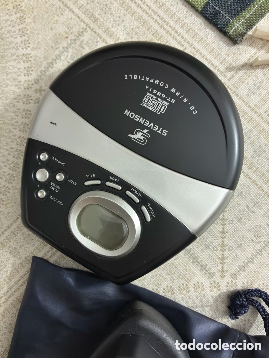 Segunda mano: Discman / Reproductor CD Port&aacute;til Stevenson ST-6861A (CD-R/RW) - &iexcl;Probado y Funcionando!