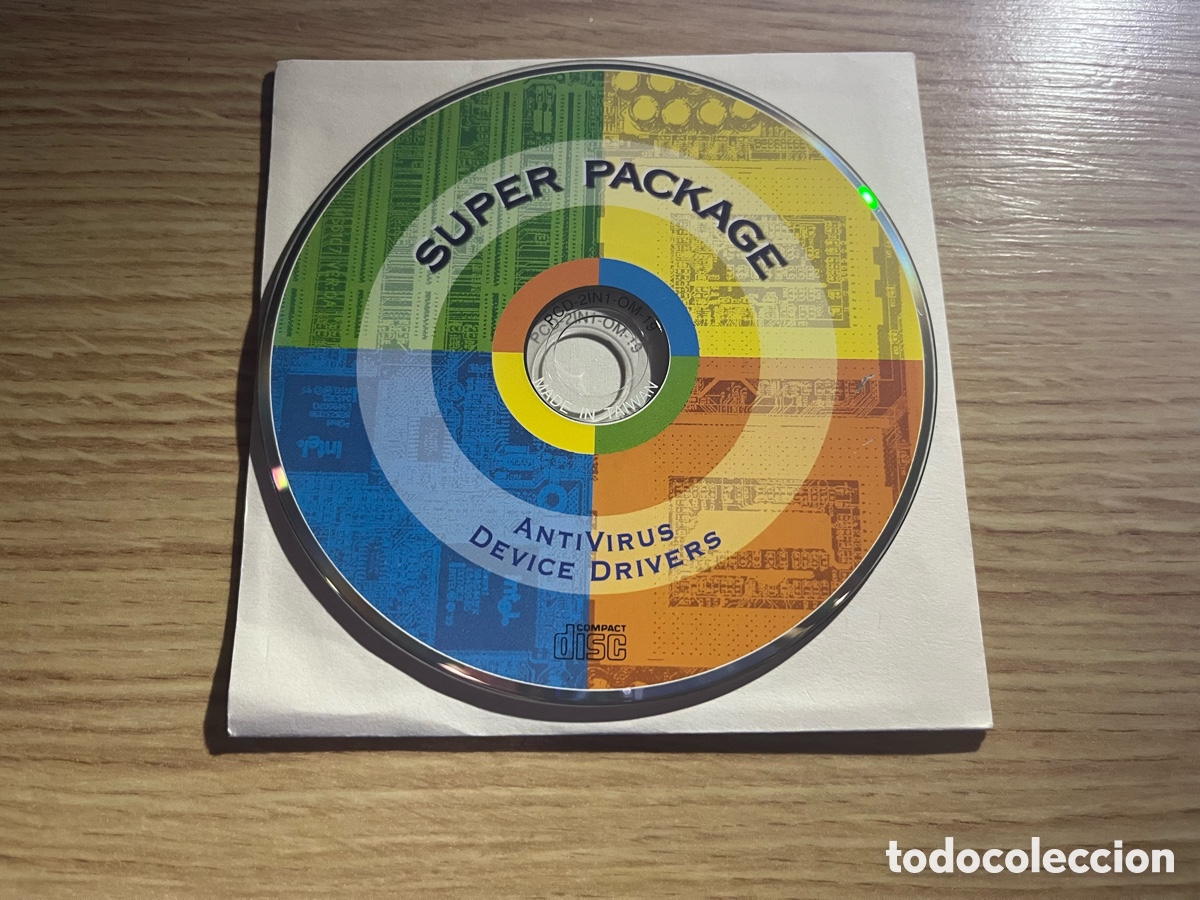Segunda mano: CD SUPER PACKAGE. Antivirus Device Drivers