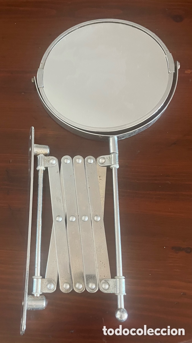 Segunda mano: Espejo de aumento extensible para ba&ntilde;o - Foto 3
