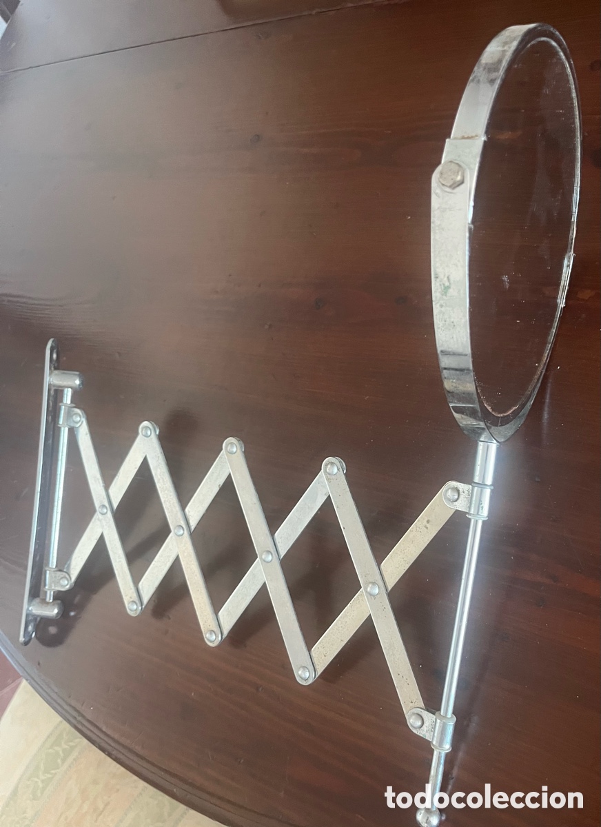 Segunda mano: Espejo de aumento extensible para ba&ntilde;o - Foto 4
