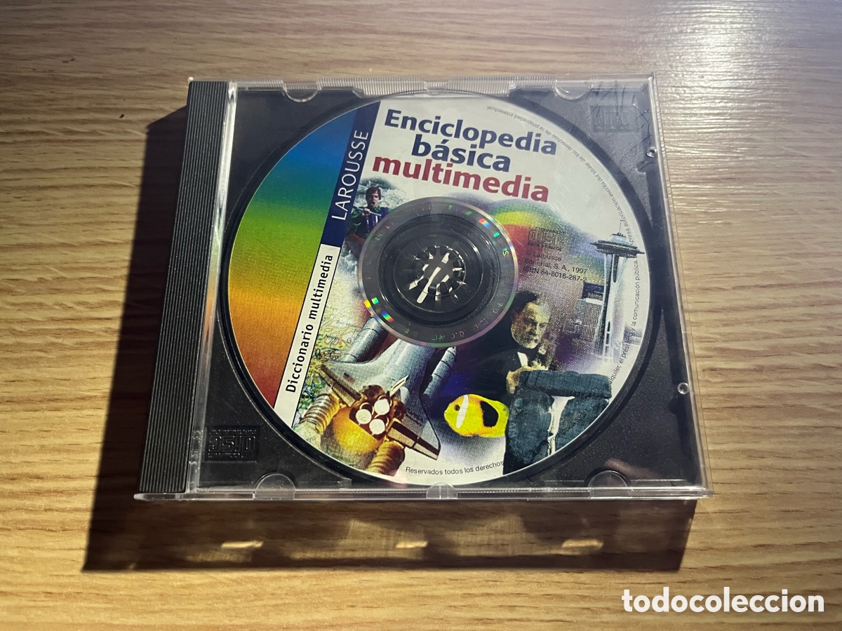Segunda mano: CD ENCICLOPEDIA B&Aacute;SICA MULTIMEDIA LAROUSSE. Diccionario Multimedia