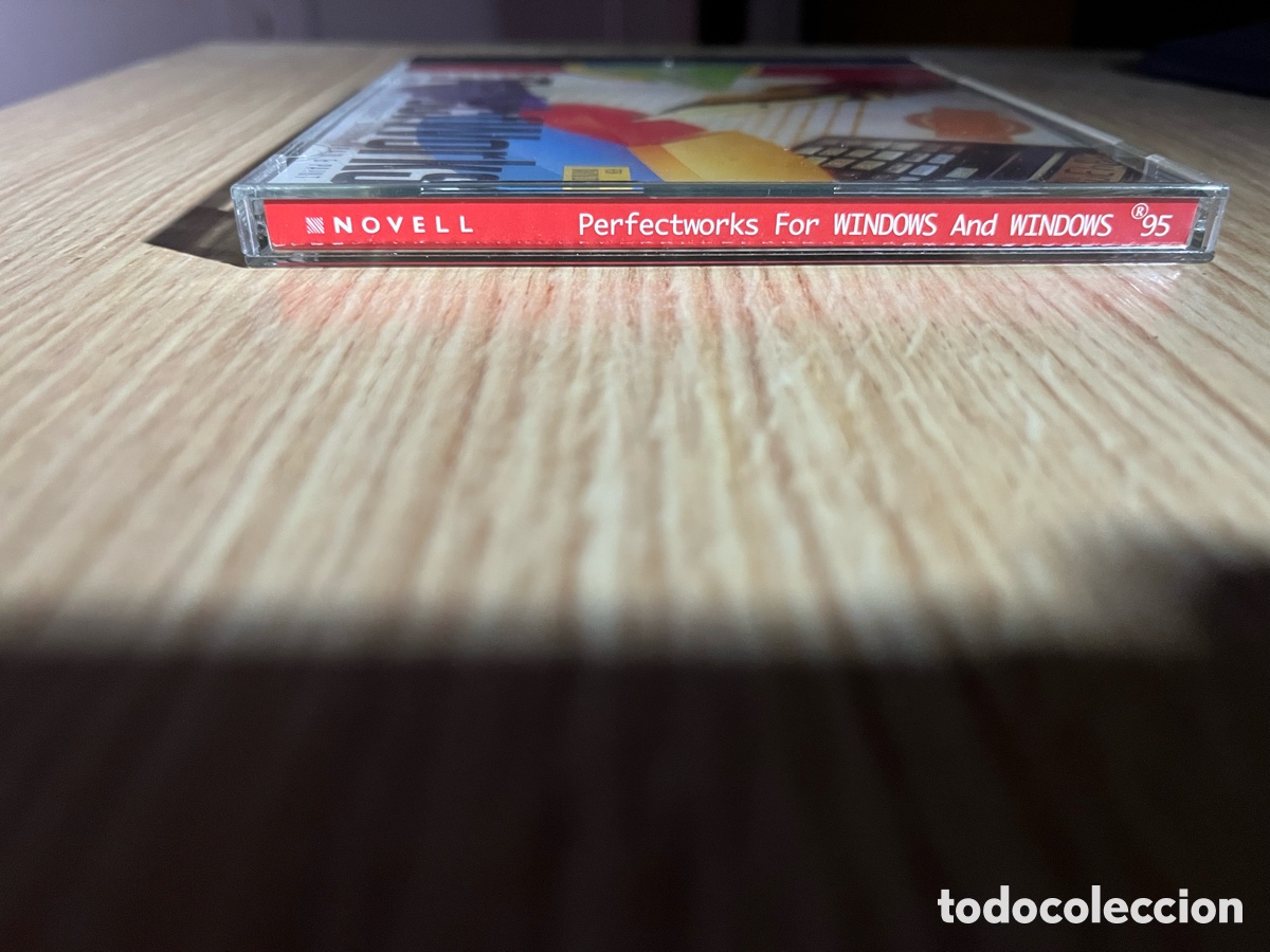 Segunda mano: CD PERFECT WORKS. Novell. Word Processor, Spreadsheet, Database, Draw & Paint - Foto 5
