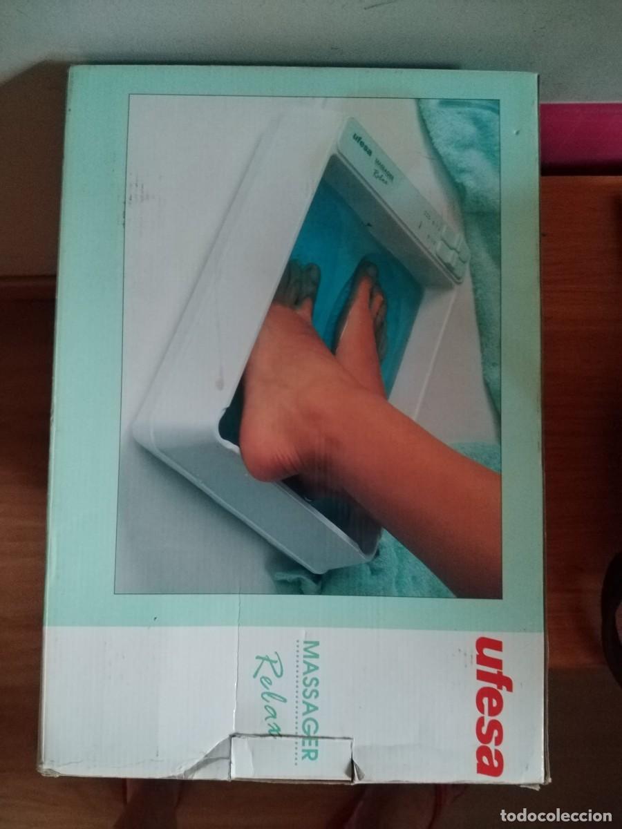 Segunda mano: Masajeador de pies Ufesa Relax,