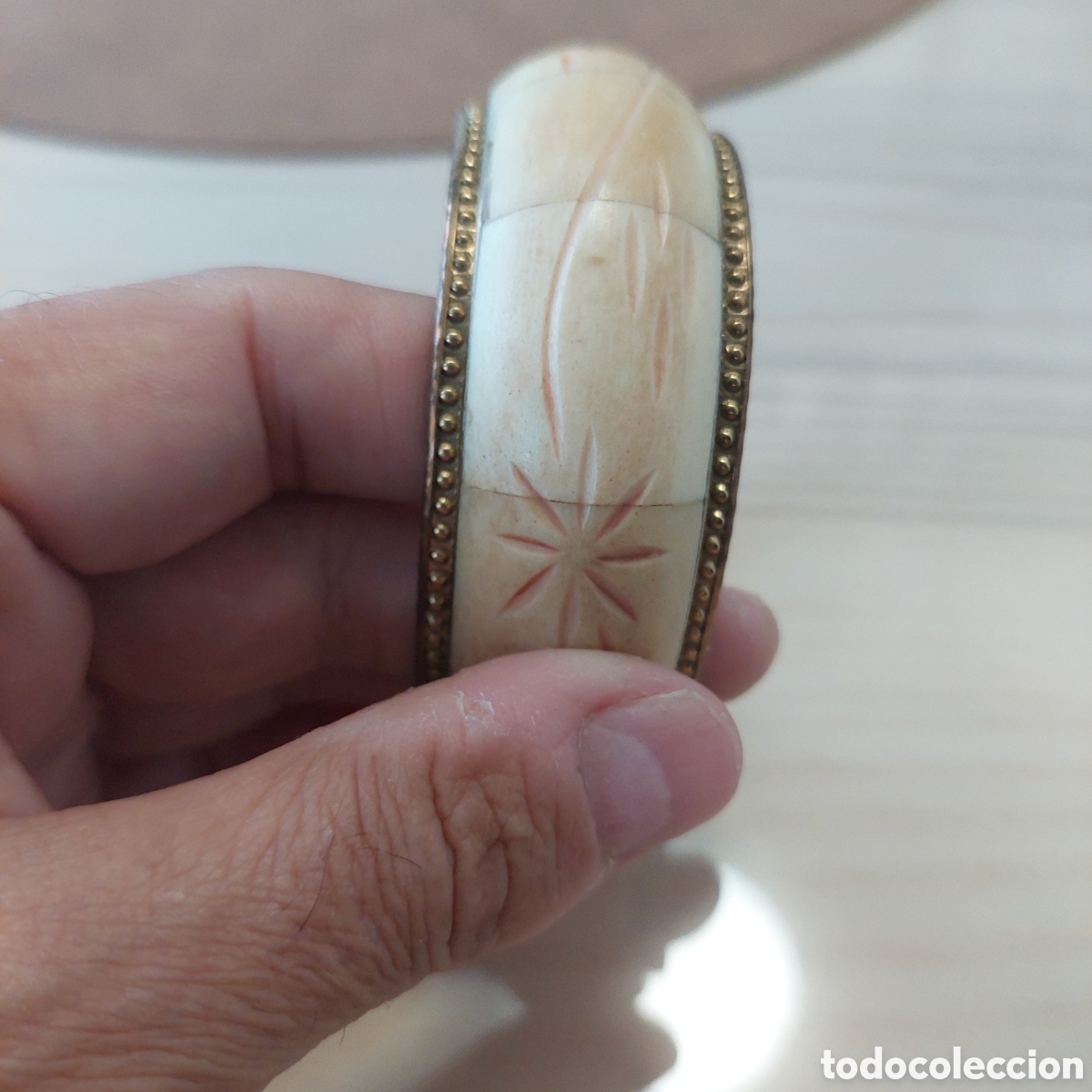 Segunda mano: Brazalete vintage hecho mano - Foto 4