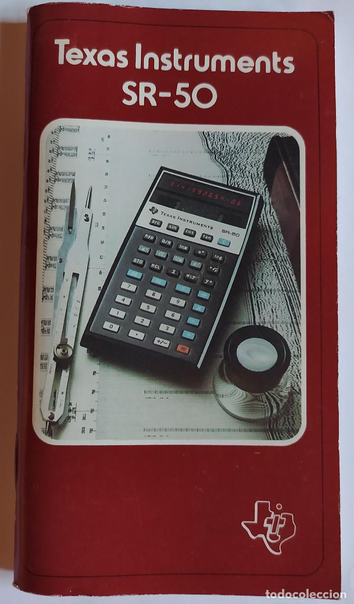 Segunda mano: MANUAL INSTRUCCIONES CALCULADORA TEXAS INSTRUMENTS SR-50 (VER DESCUENTO ADICIONAL)