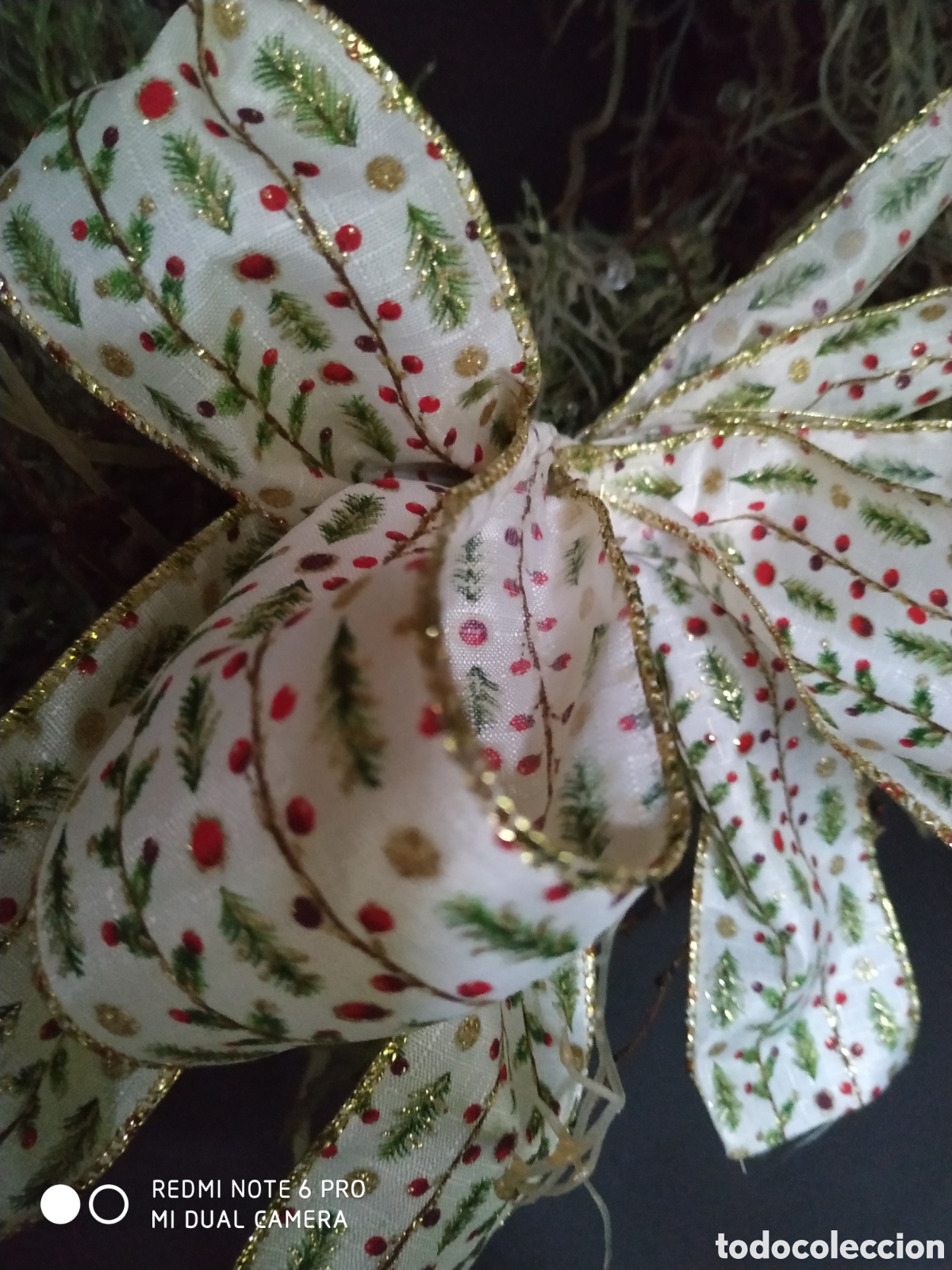 Segunda mano: Rueda de navidad artificial reproduciendo helada - Foto 14