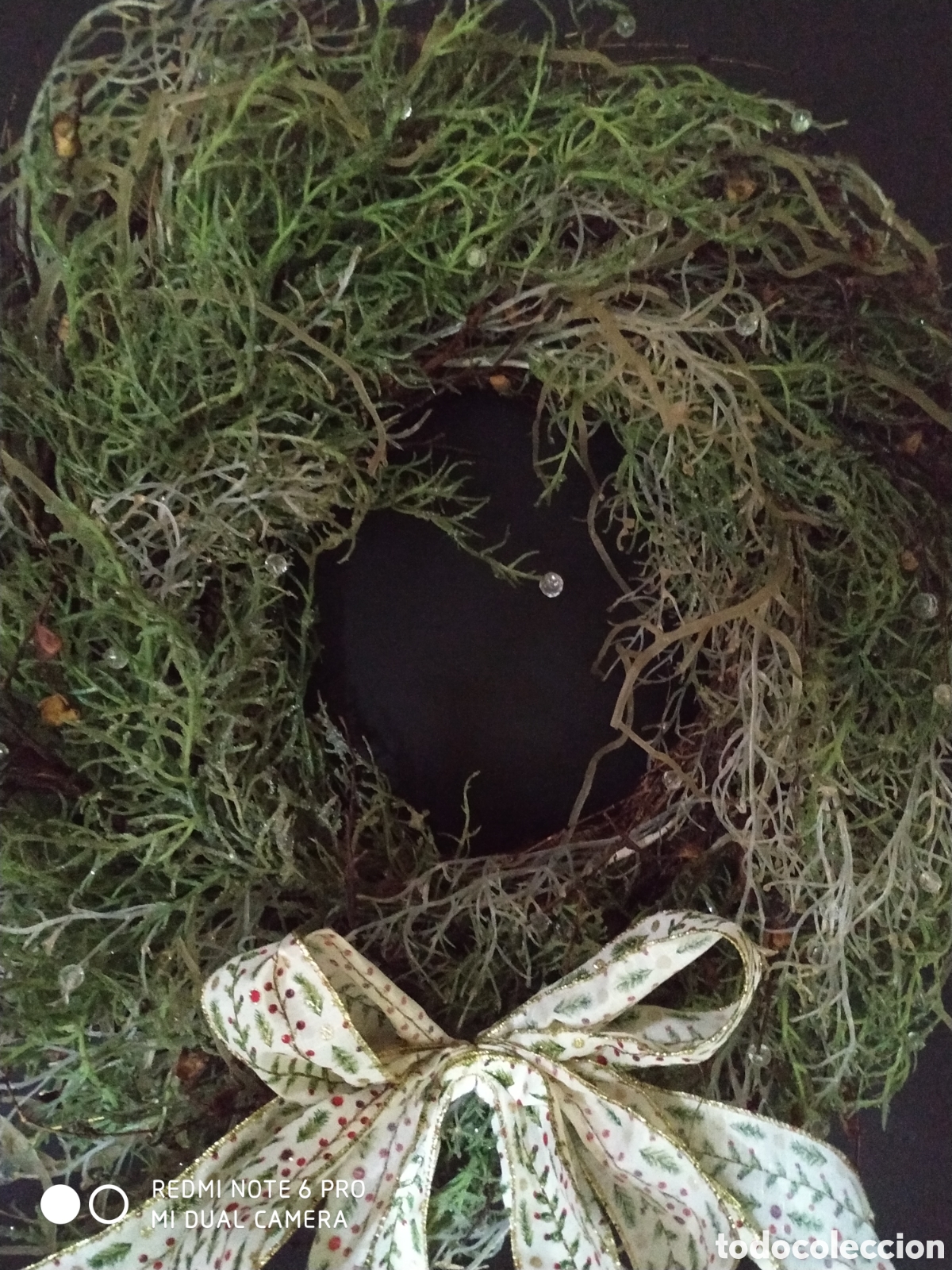 Segunda mano: Rueda de navidad artificial reproduciendo helada - Foto 16
