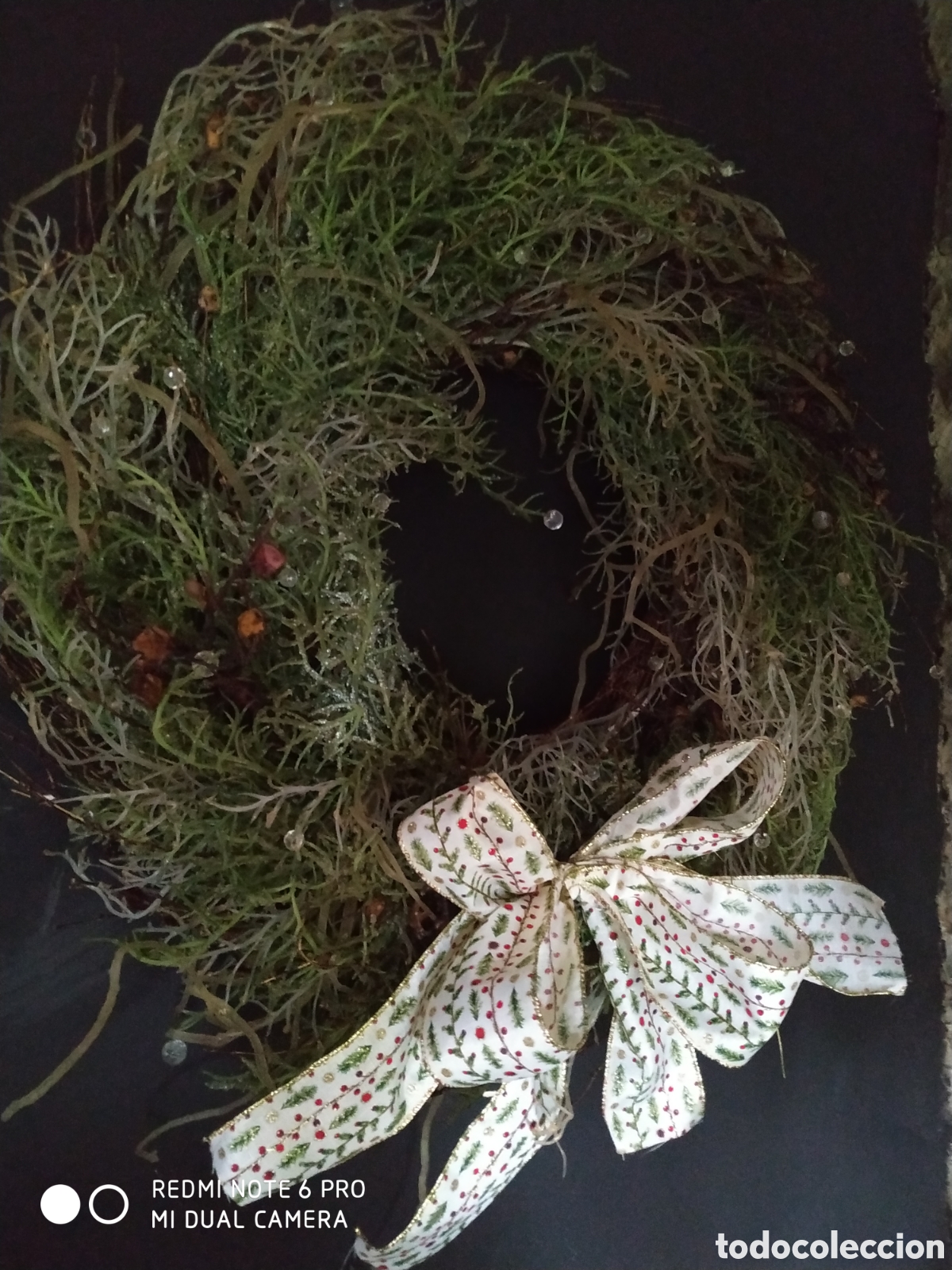 Segunda mano: Rueda de navidad artificial reproduciendo helada - Foto 17