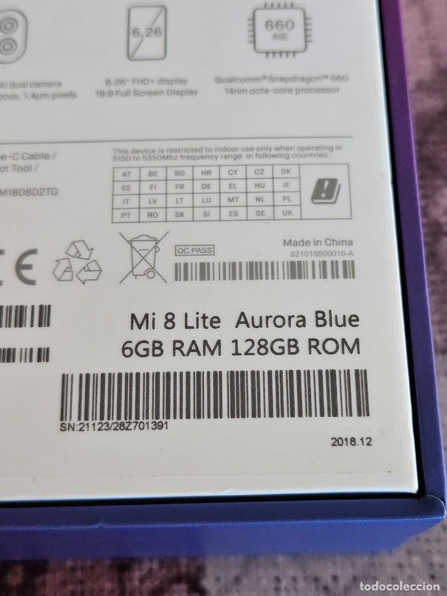 Segunda mano: Smartphone Xiaomi MI 8 Lite Con Su Caja Original. - Foto 11