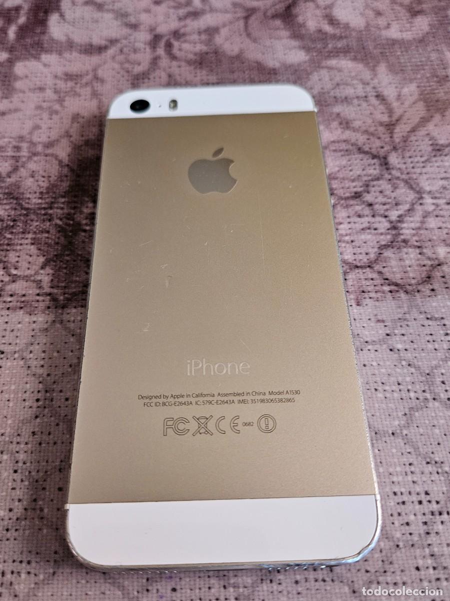 Segunda mano: Apple IPhone 5S, Modelo A1530. Para Piezas De Recambio. - Foto 3