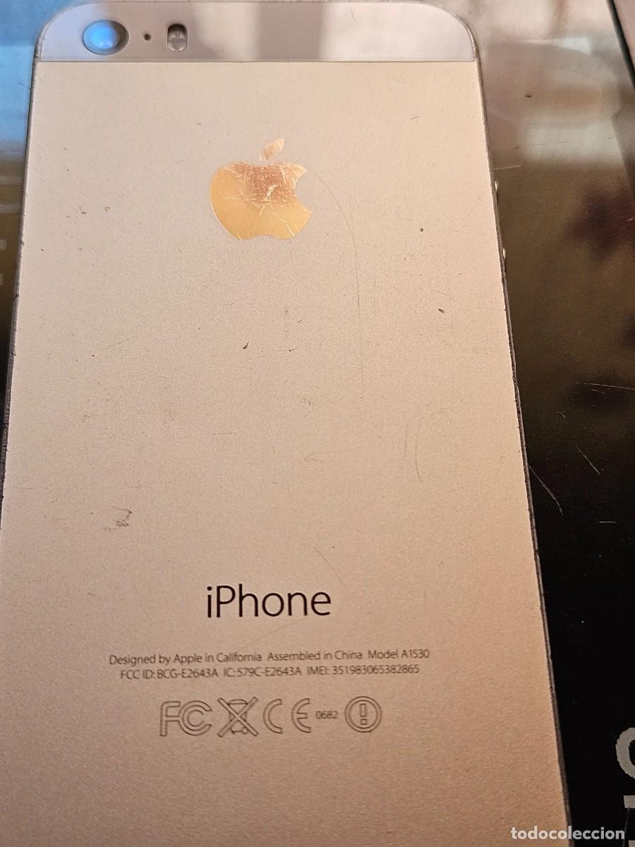 Segunda mano: Apple IPhone 5S, Modelo A1530. Para Piezas De Recambio. - Foto 8