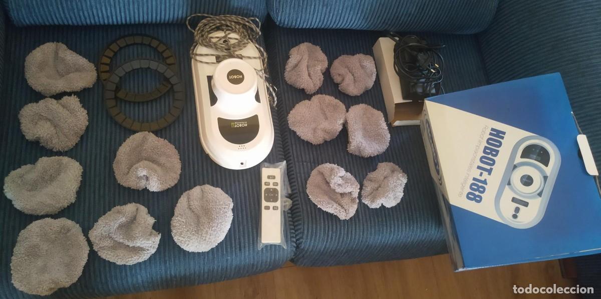 Segunda mano: HOBOT 188 Robot Limpiacristales &ndash; Completo con Caja y Accesorios