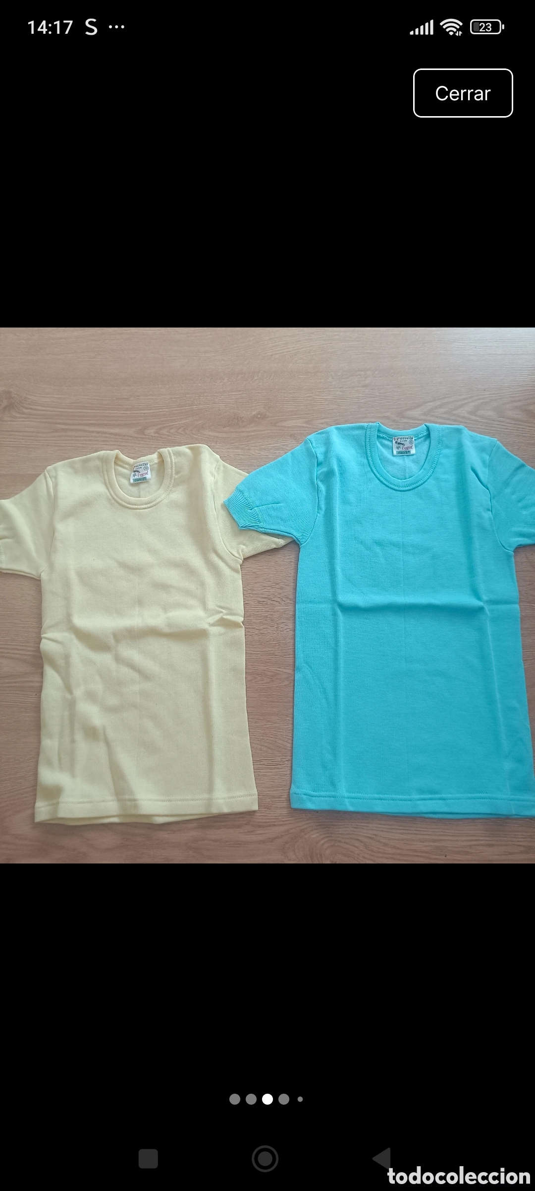 Segunda mano: Lote 4 Camisetas interiores Trupial - Foto 3