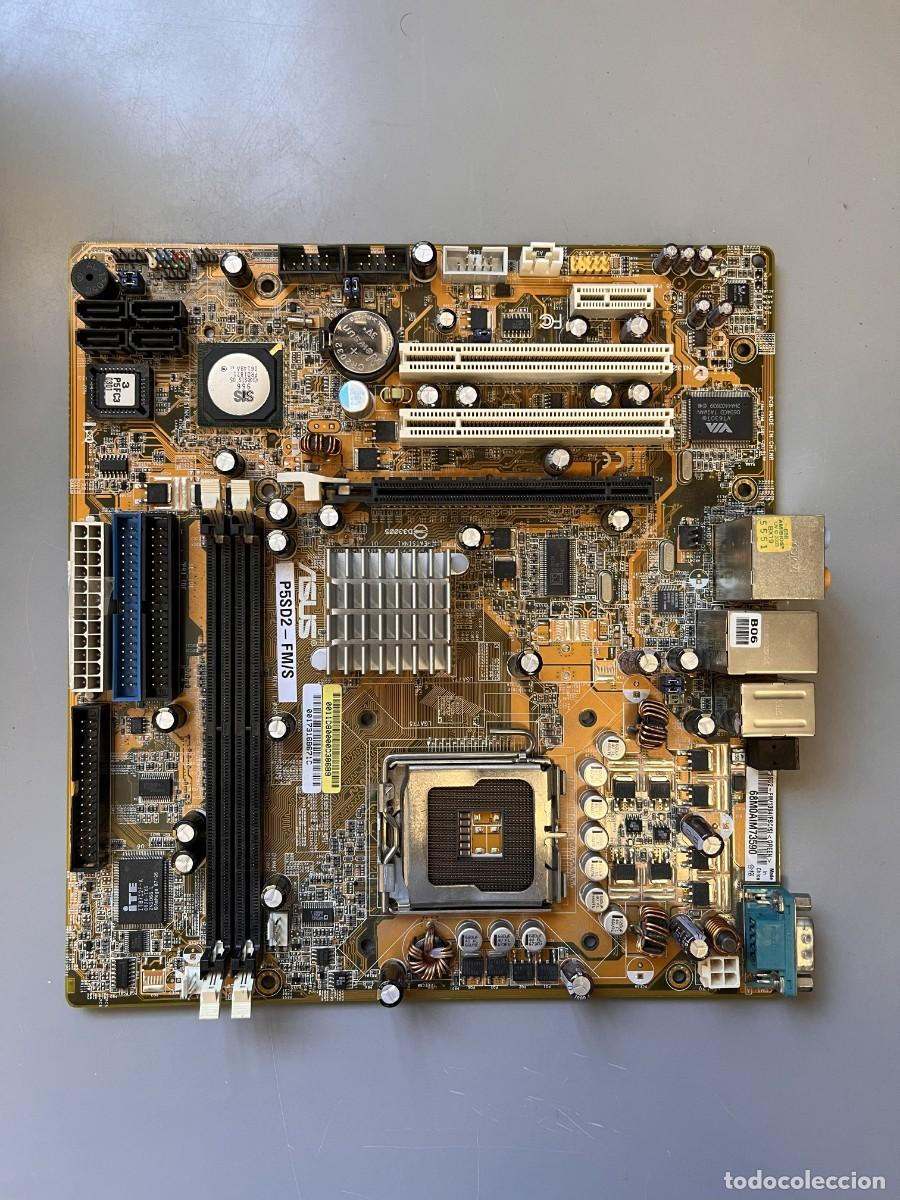 Segunda mano: Placa Base ASUS P5SD2-FMS (LGA775)