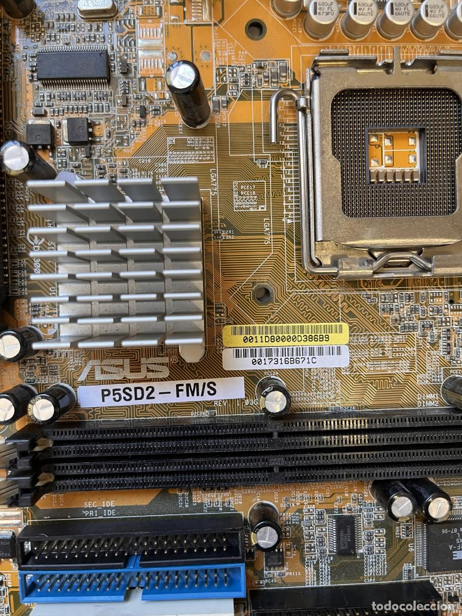Segunda mano: Placa Base ASUS P5SD2-FMS (LGA775) - Foto 2