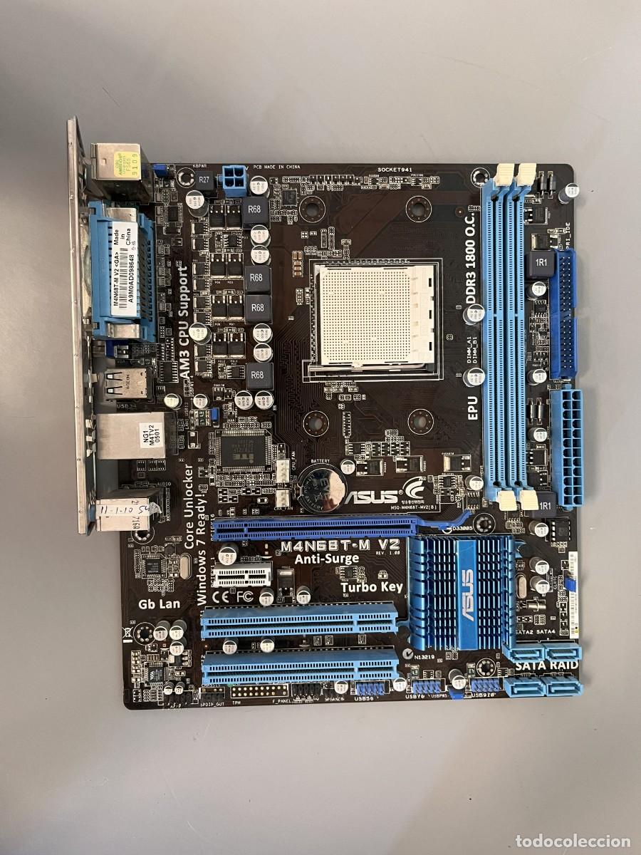 Segunda mano: ASUS M4N68T-M V2 AM3 (Para piezas)