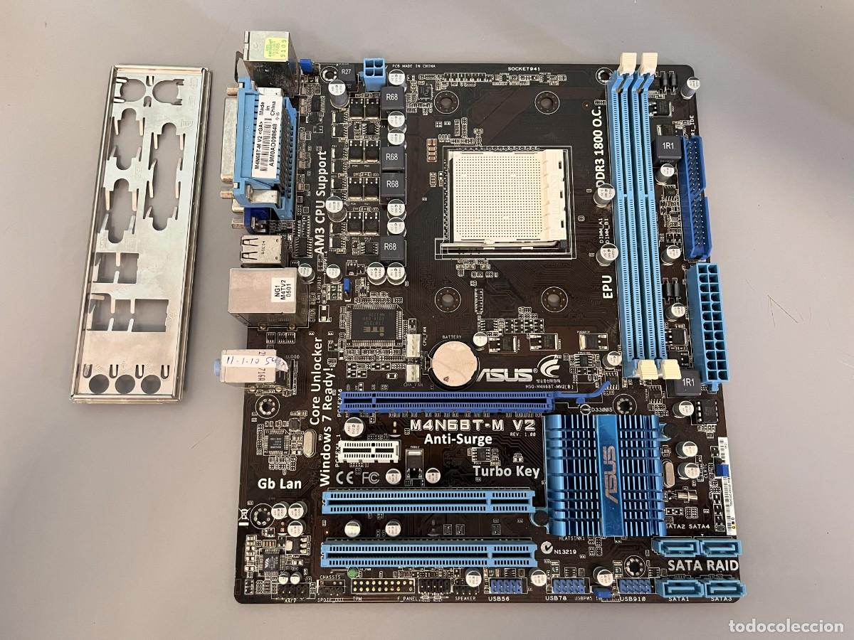 Segunda mano: ASUS M4N68T-M V2 AM3 (Para piezas) - Foto 3