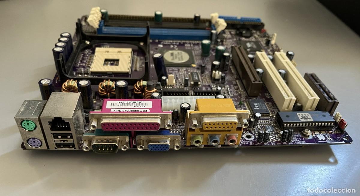 Segunda mano: Placa Base ECS P4VMM2 S478 (Piezas) - Foto 2