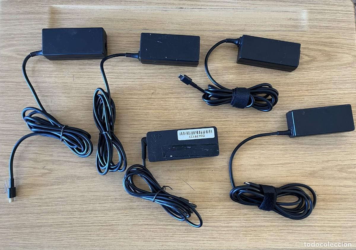 Segunda mano: 5 Cargadores 45-65W USB-C AVERIADOS