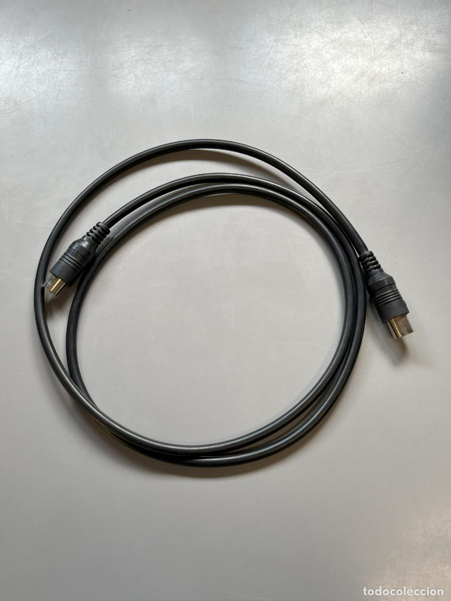 Segunda mano: Cable Antena TV Coaxial 1,20m