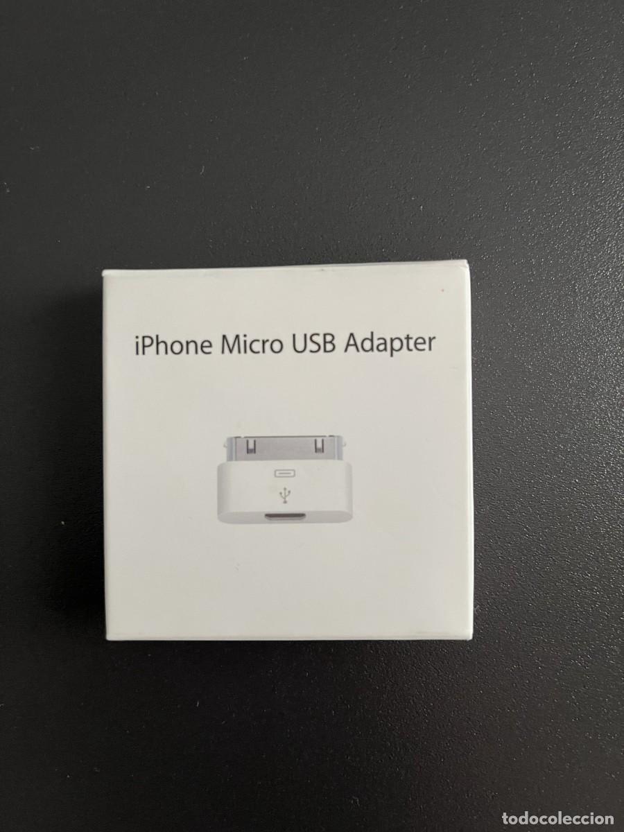 Segunda mano: Adaptador Apple 30 pines a Micro USB