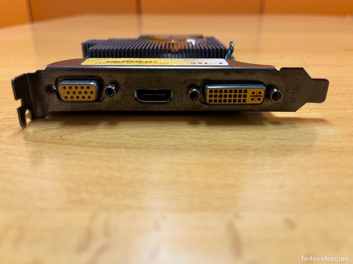 Segunda mano: Tarjeta Gr&aacute;fica Zotac GT 220 1GB HDMI