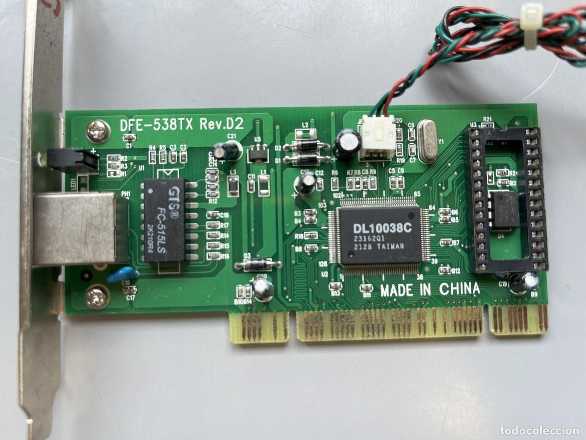 Segunda mano: Tarjeta de Red D-Link PCI DFE-538TX - Foto 2