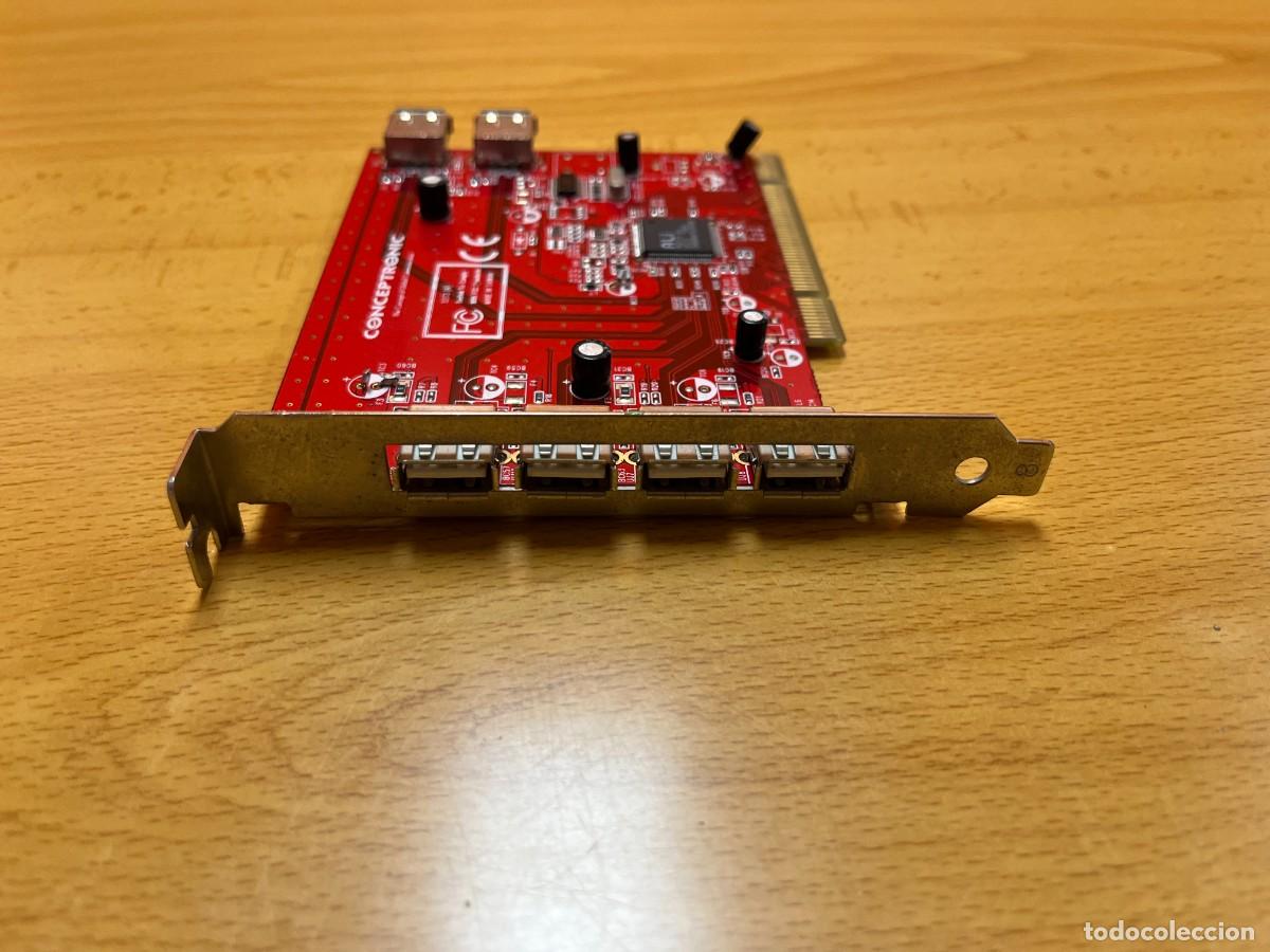 Segunda mano: Tarjeta Expansi&oacute;n PCI USB Conceptronic - Foto 2