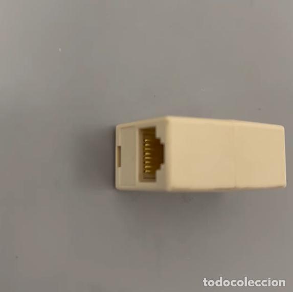 Segunda mano: Adaptador Red RJ45 Hembra-Hembra