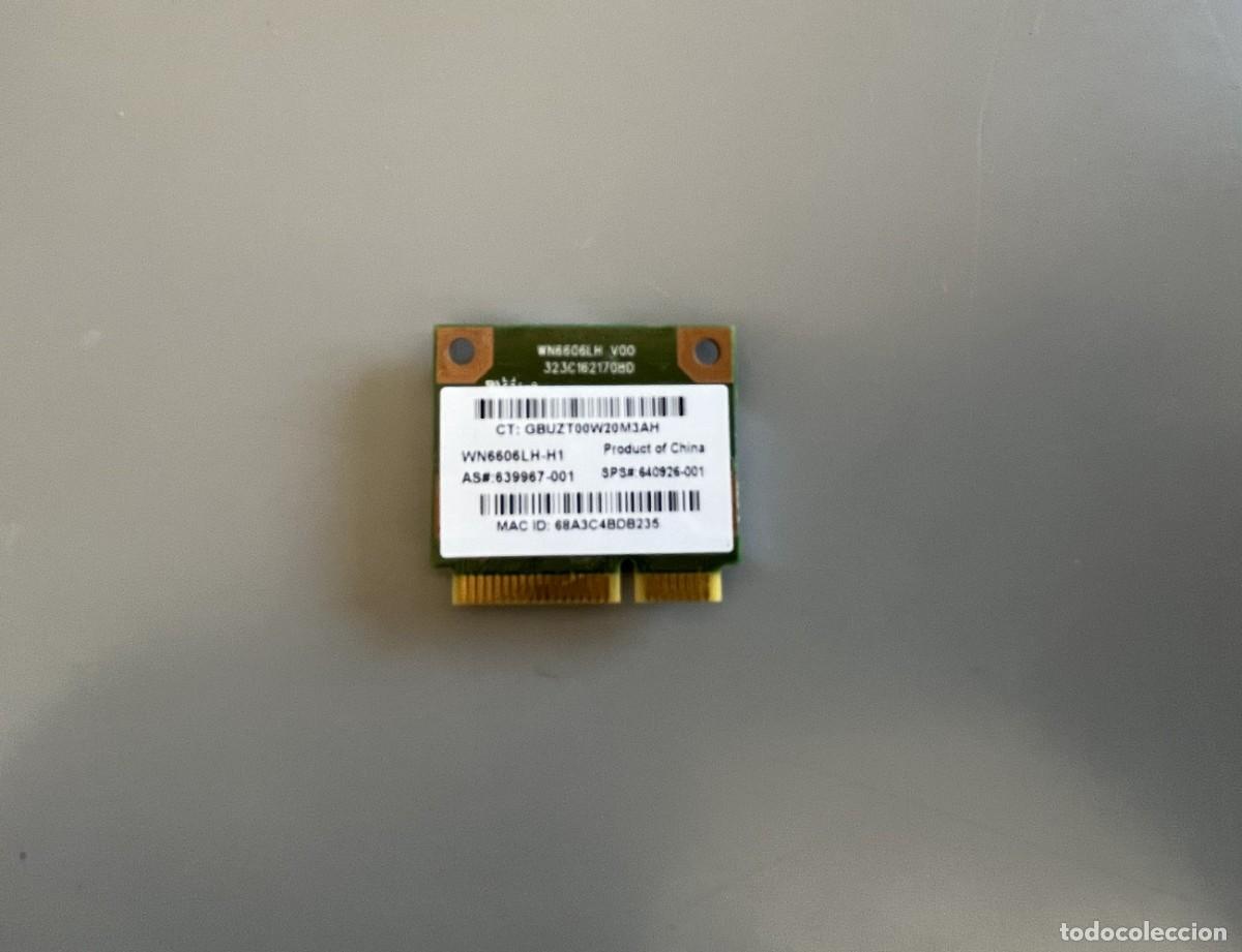 Segunda mano: Tarjeta WiFi HP Mini PCIe 640926-001