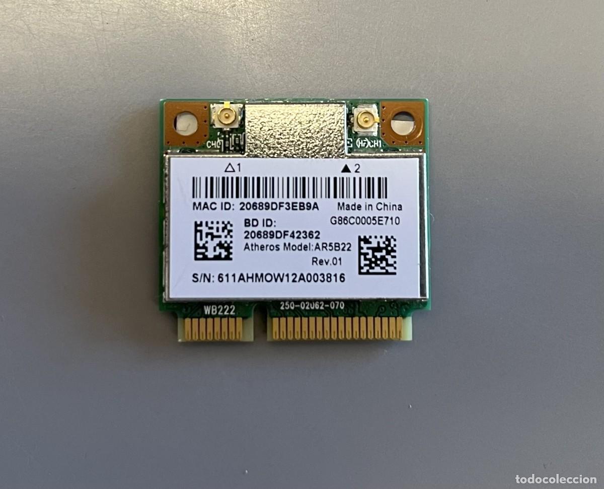 Segunda mano: WiFi 5GHz + Bluetooth 4.0 AR5B22