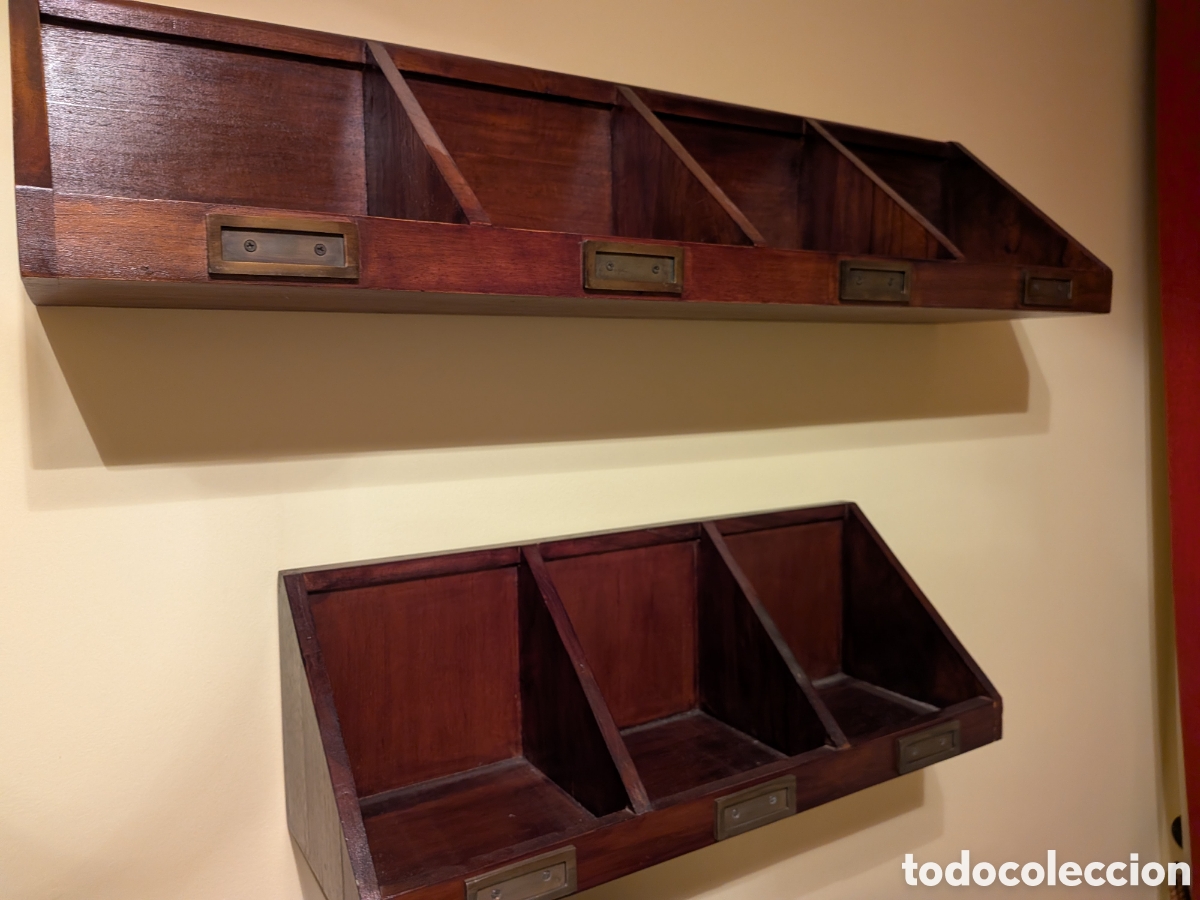 Segunda mano: Estanter&iacute;as de pared de madera