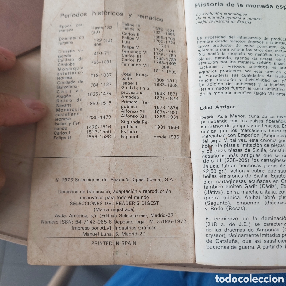 Segunda mano: Historia de la monedaEspa&ntilde;a - Foto 2