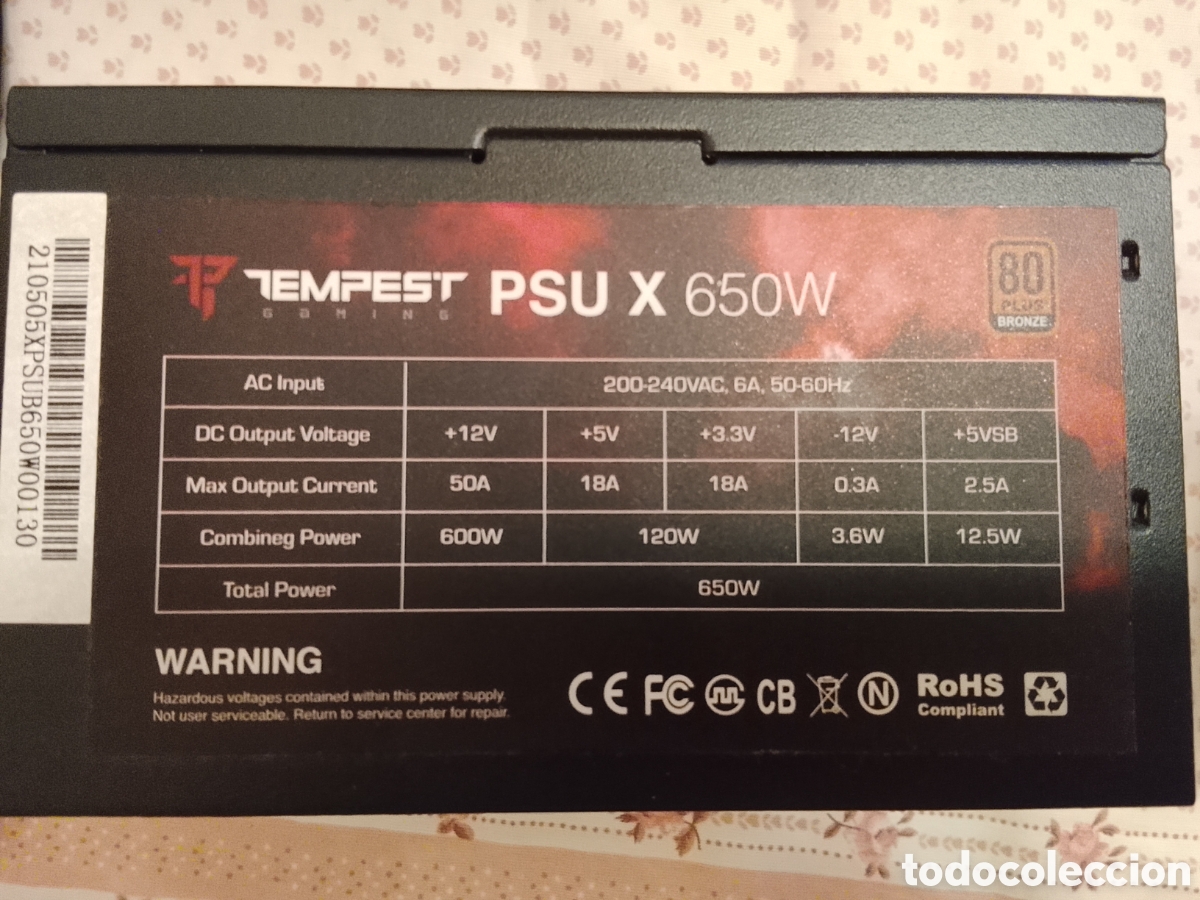 Segunda mano: Fuente de alimentaci&oacute;n Tempest modular (precio negociable) - Foto 2