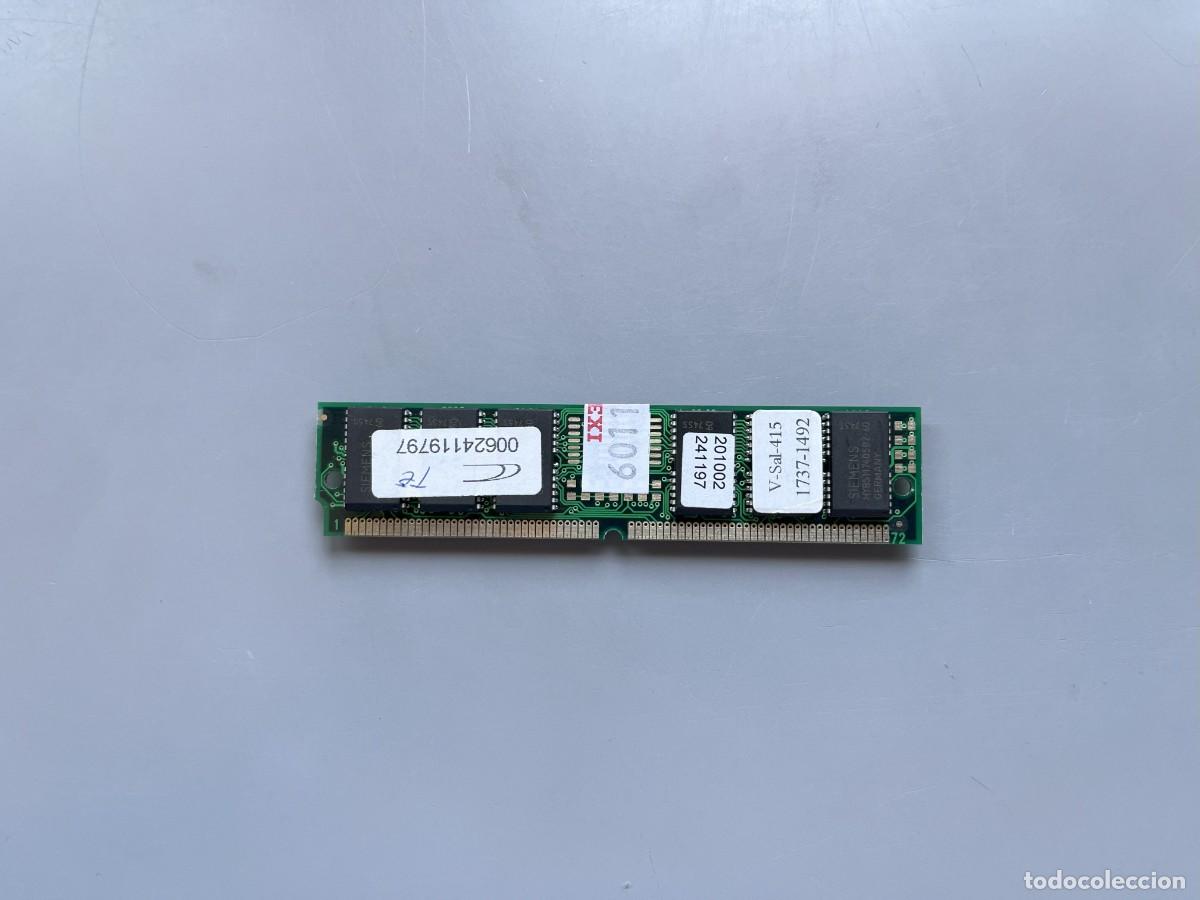 Segunda mano: RAM 8MB Siemens SIMM 72 pines 60ns PC