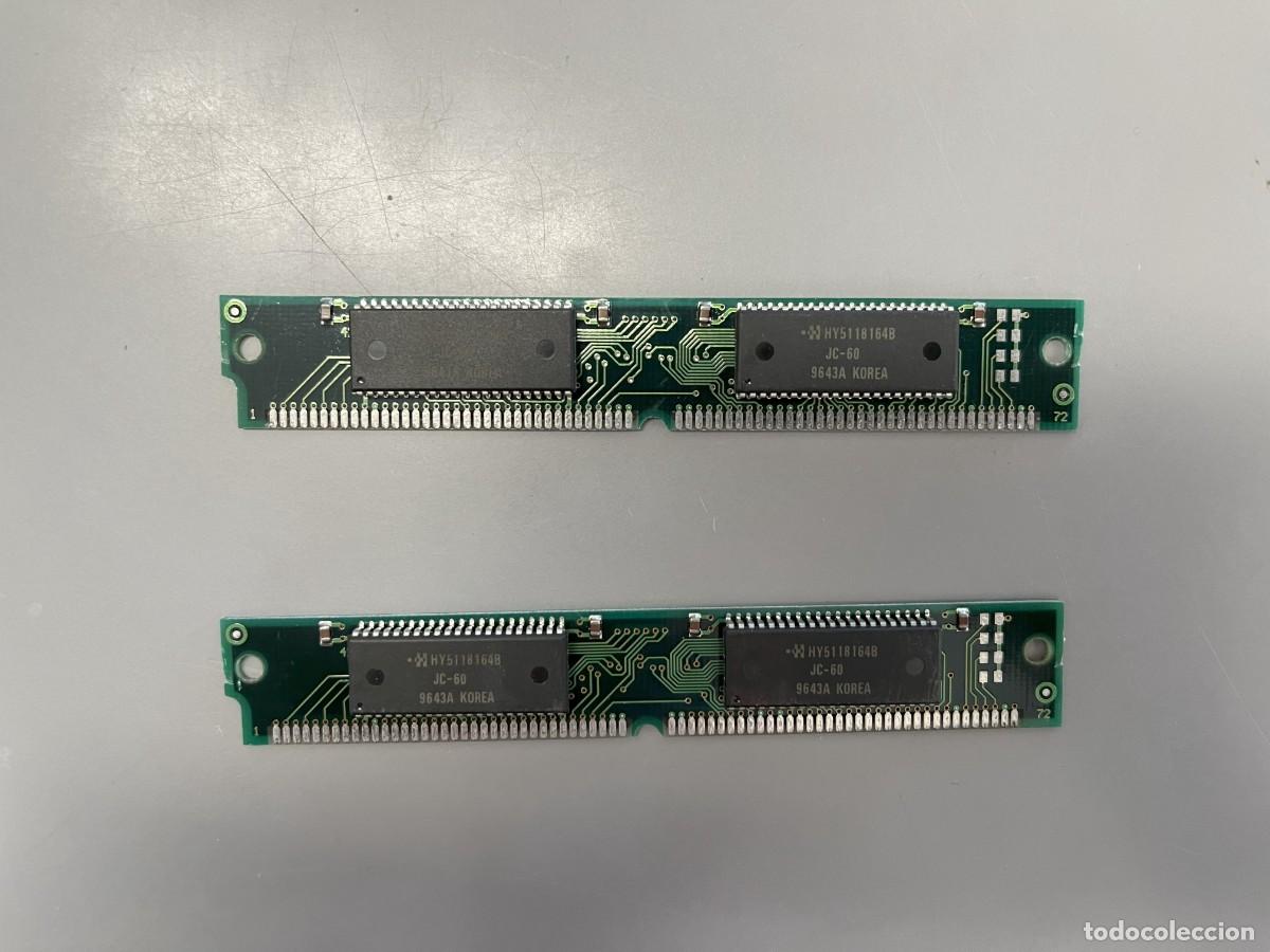 Segunda mano: RAM 8MB (2x4MB) Hyundai SIMM 72 60ns