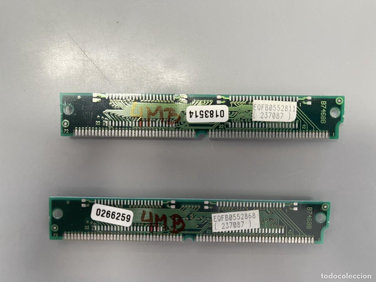 Segunda mano: RAM 8MB (2x4MB) Hyundai SIMM 72 60ns - Foto 2