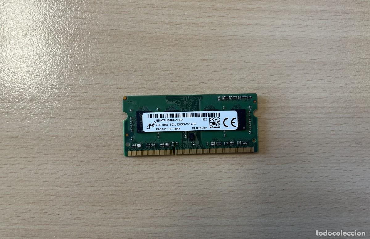 Segunda mano: RAM 4GB PC3L-12800S Micron SODIMM