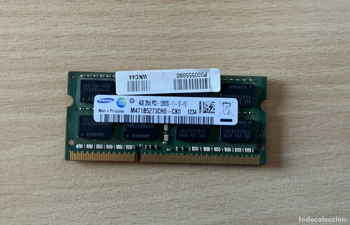 Segunda mano: RAM 4GB DDR3 1600MHz Samsung SODIMM