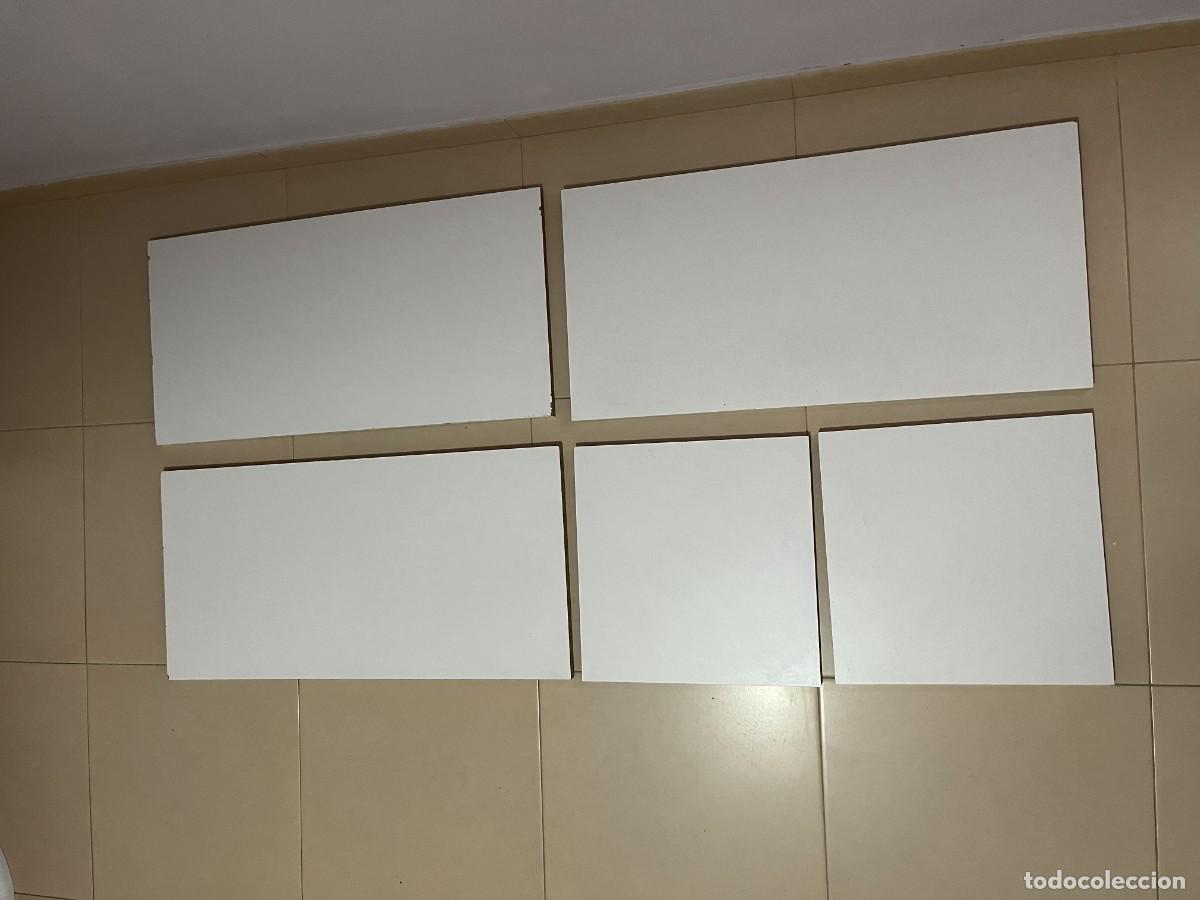 Segunda mano: Lote 5 Baldas Blancas Armario - Foto 2