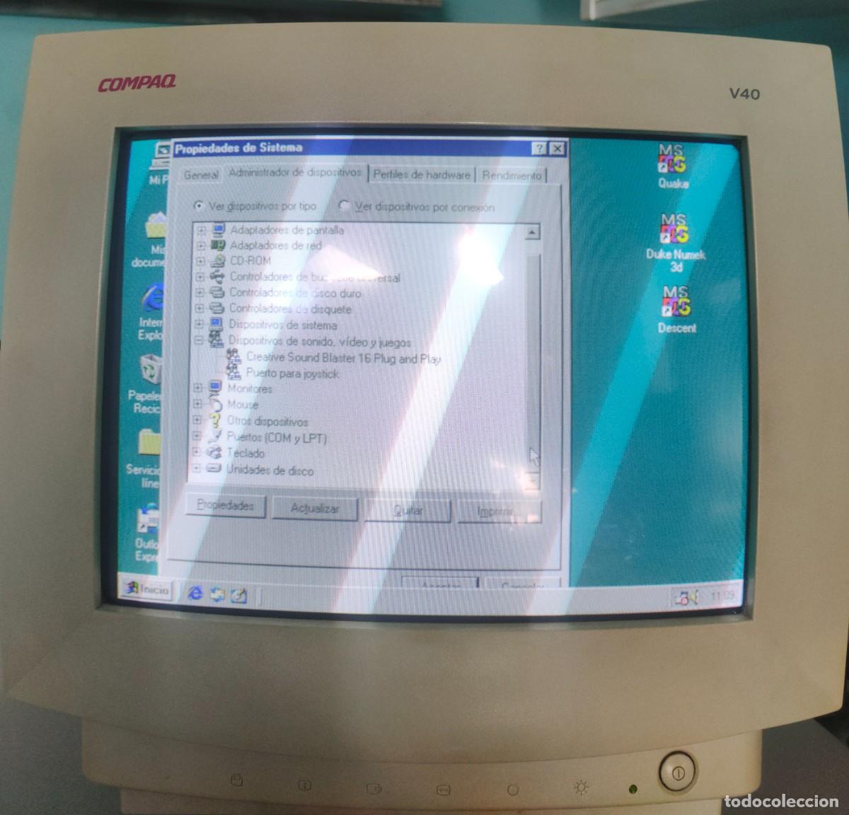 Segunda mano: COMPAQ DESKPRO 2000 | PENTIUM MMX | PACK RETRO COMPLETO ️
