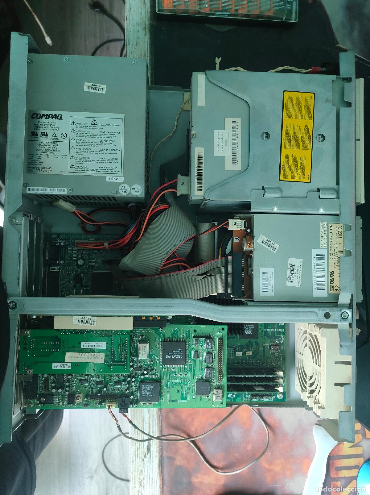 Segunda mano: COMPAQ DESKPRO 2000 | PENTIUM MMX | PACK RETRO COMPLETO ️ - Foto 9