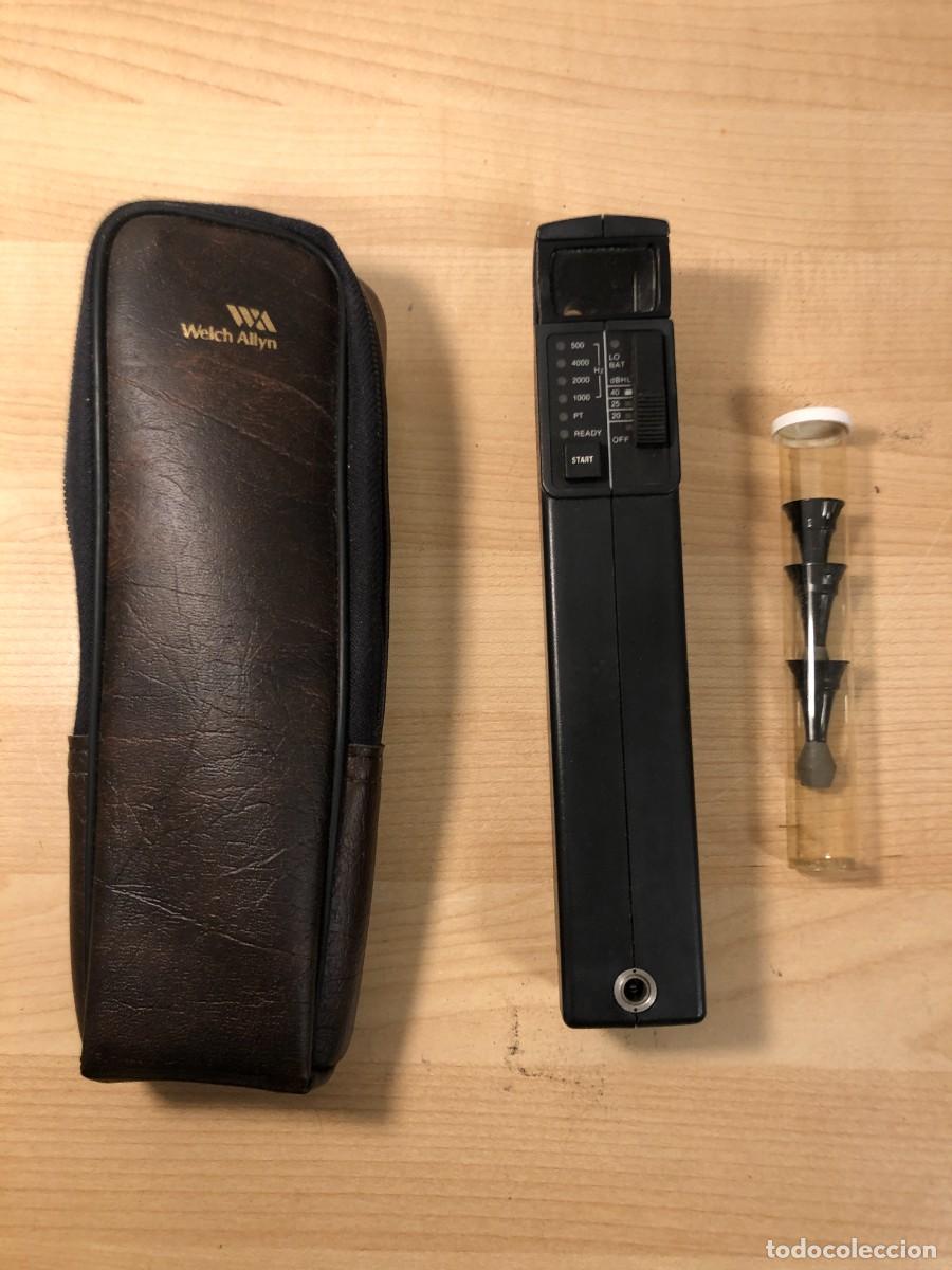 Segunda mano: Welch Allyn AudioScope 3 23300 audi&oacute;metro otoscopio profesional con estuche y accesorios