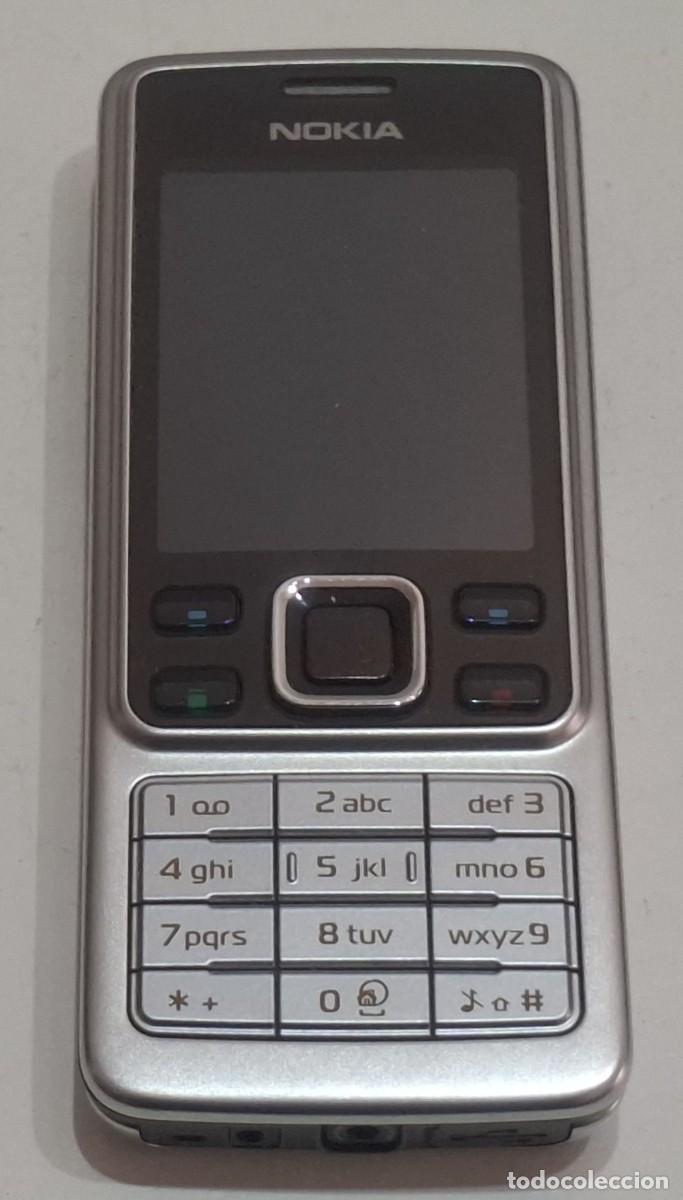 Segunda mano: TELEFONO M&Oacute;VIL NOKIA 6300 PLATEADO