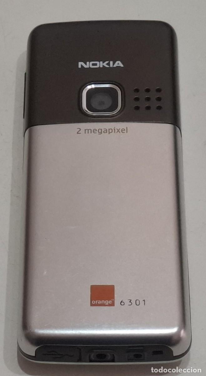 Segunda mano: TELEFONO M&Oacute;VIL NOKIA 6300 PLATEADO - Foto 2