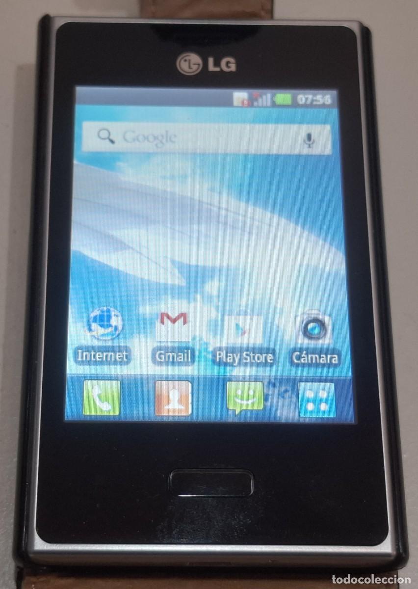 Segunda mano: TELEFONO M&Oacute;VIL LG-E400 BLANCO