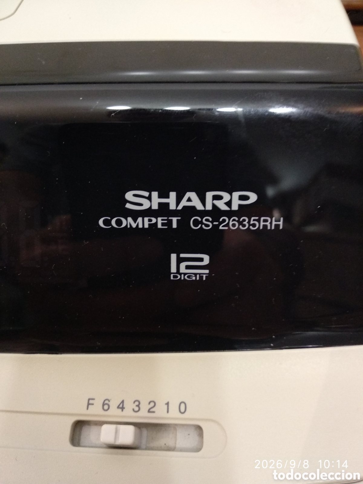Segunda mano: Calculadora con impresora Sharp CS-2635RH - Foto 5